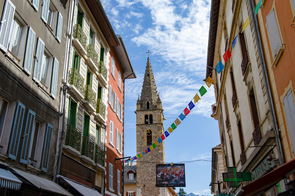 Le centre de Barcelonnette