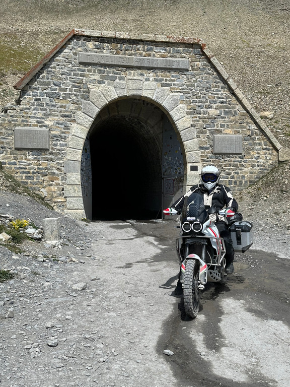 L’entrée du Tunnel du Parpaillon