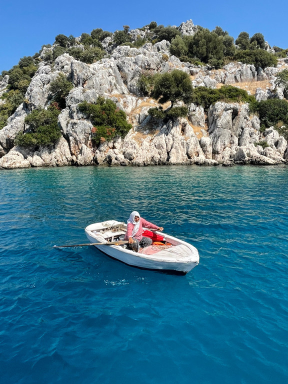 Rencontres à Kekova, Turquie