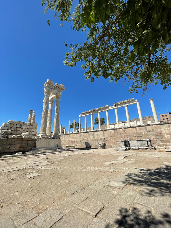 Les vestiges de l’ancienne ville de Pergame, Turquie