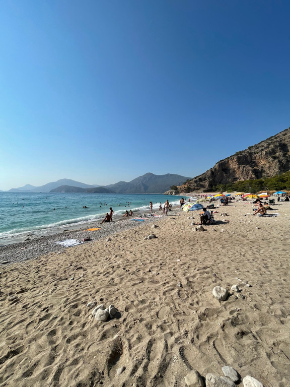 Plage de Fethiye, Turquie
