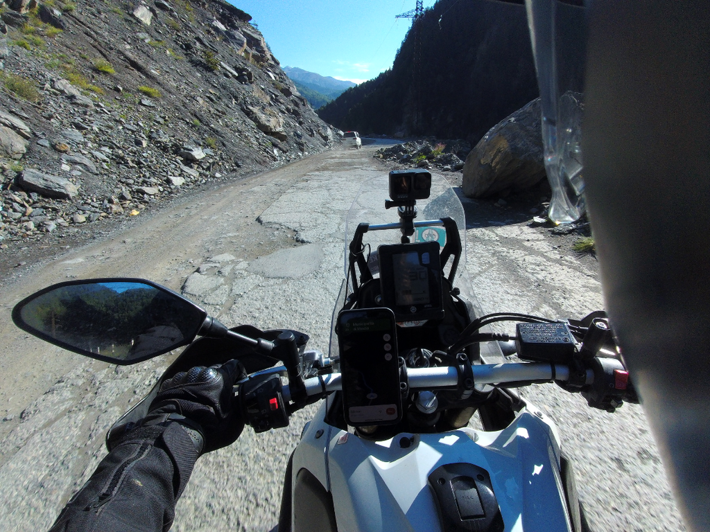 Sur la route de Mestia, Géorgie