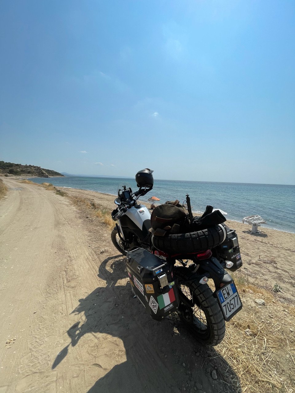Plage de la péninsule de Biga, Turquie