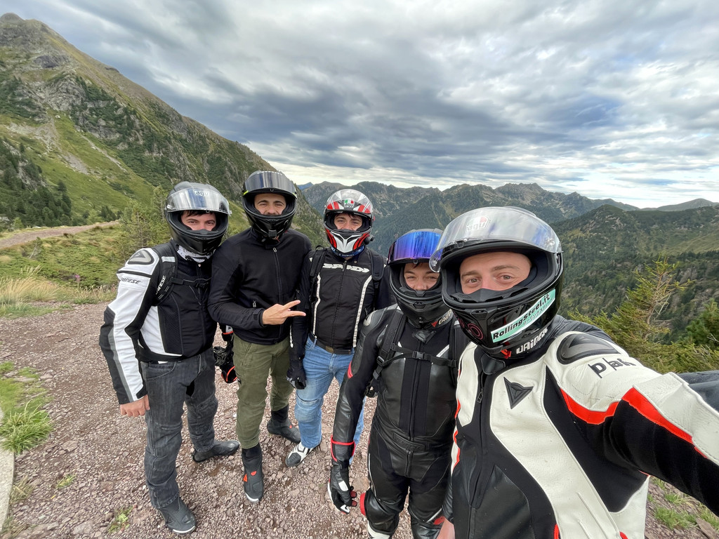 Obligatorisches Selfie auf dem Gipfel des Manghen 
