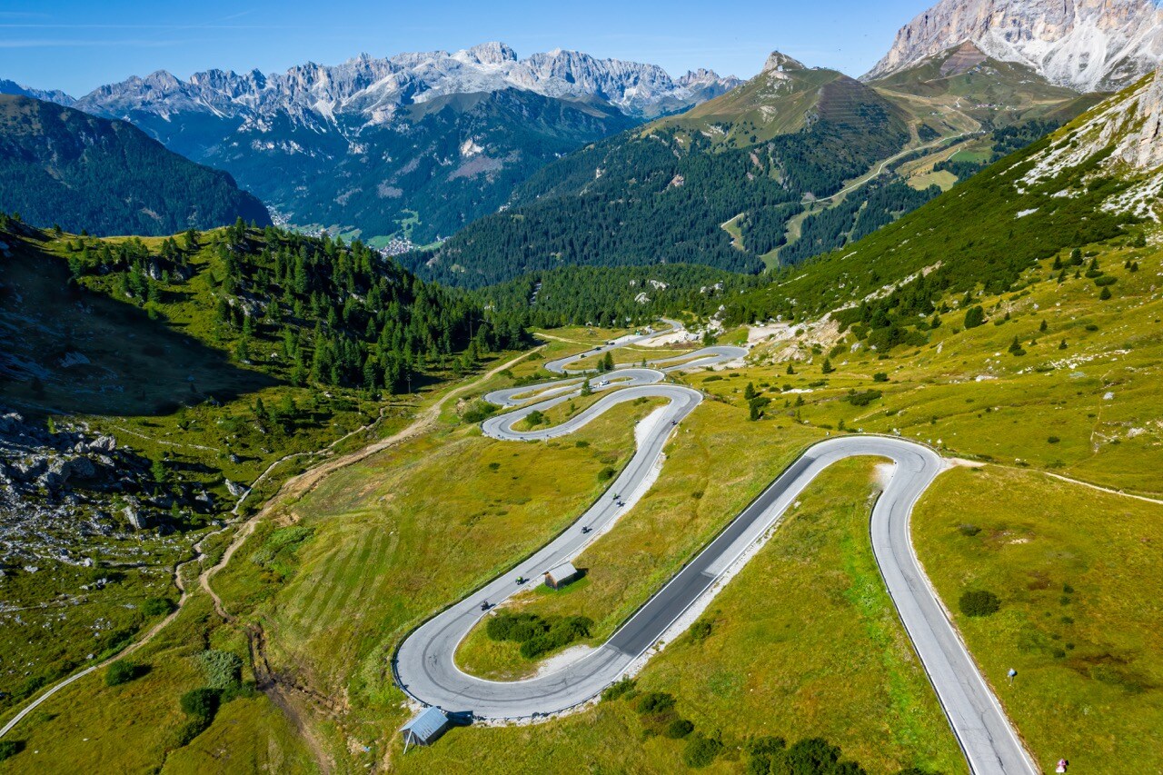 Pordoi Pass, Dolomites, Italy Pordoi Pass, Dolomites, Italy