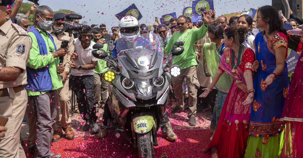 Save Soil – Sadhguru’s motorcycle journey to save the planet