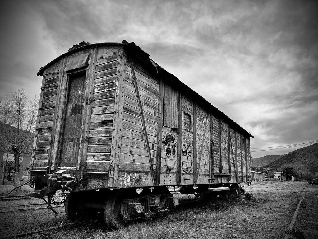 アルゼンチンの古い列車